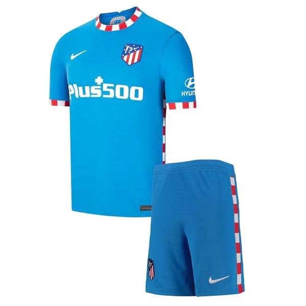 Camiseta Atletico Madrid Replica Tercera Ropa Niño 2021/22